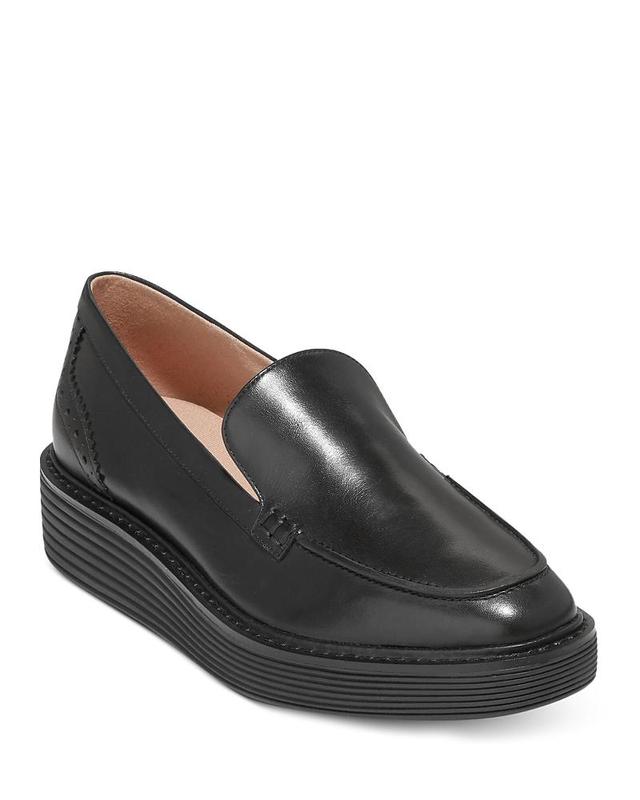 Cole Haan Womens Og Slip On Platform Loafer Flats Product Image