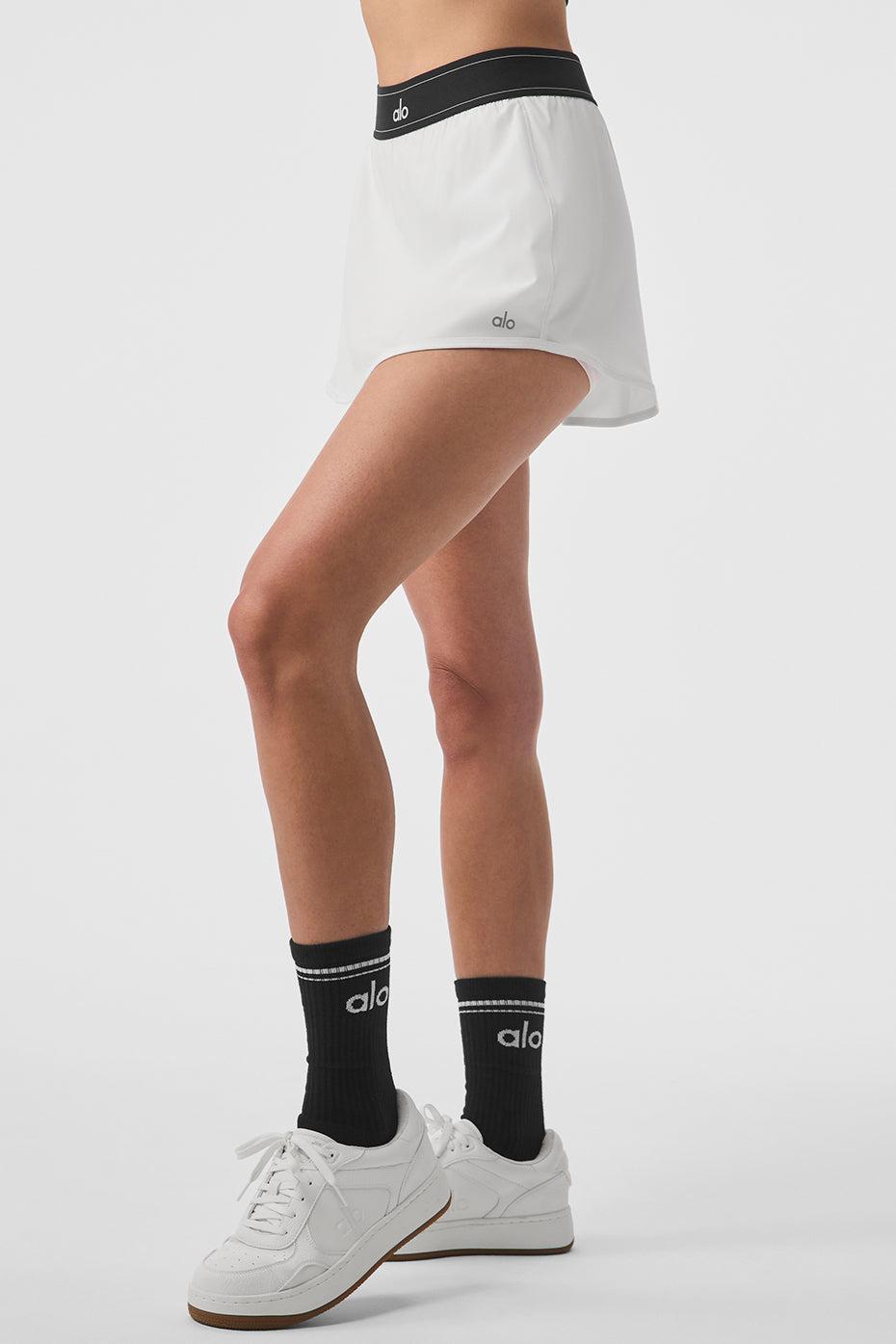 Match Point Tennis Skirt - White Product Image