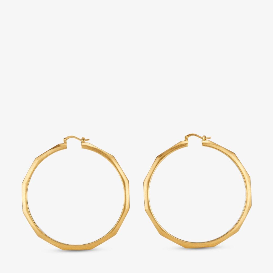 Diamond Chain Hoops M Product Image