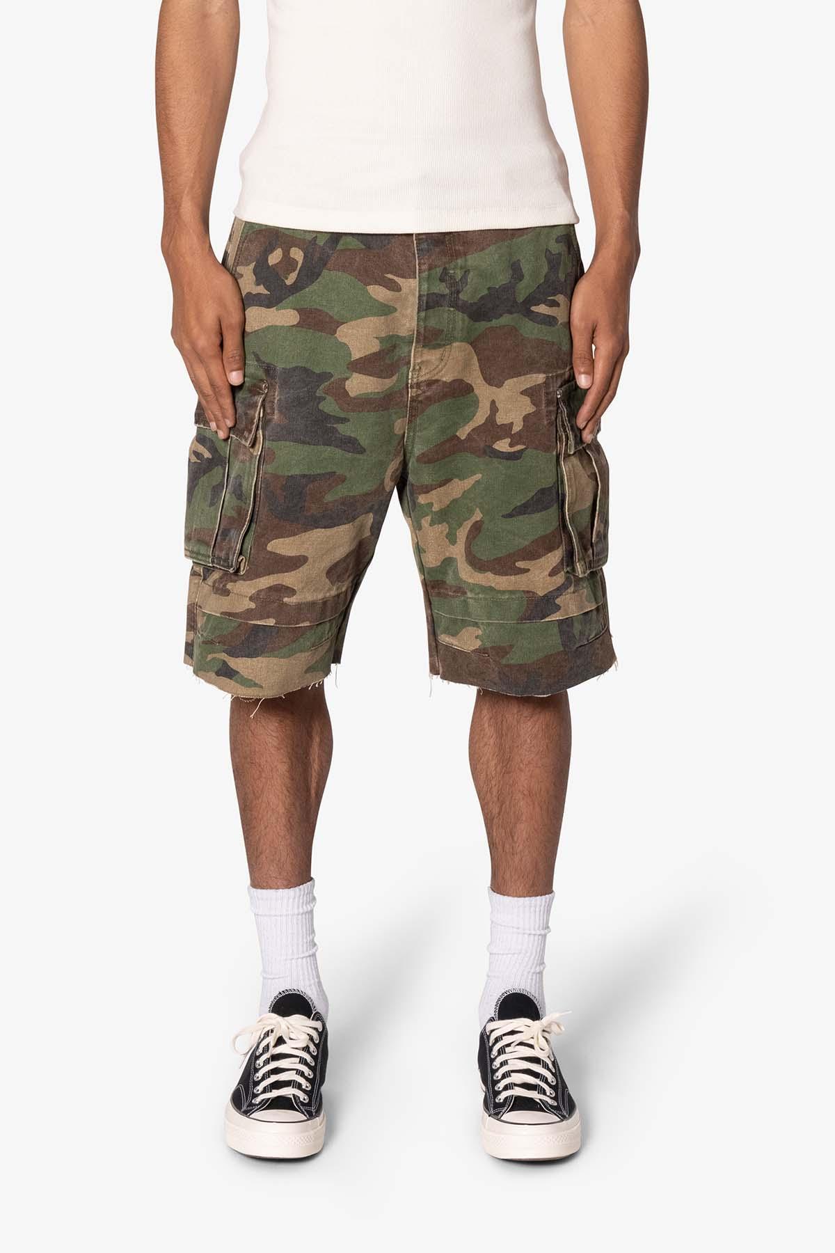 Ultra Baggy Cargo Shorts - Camo Product Image