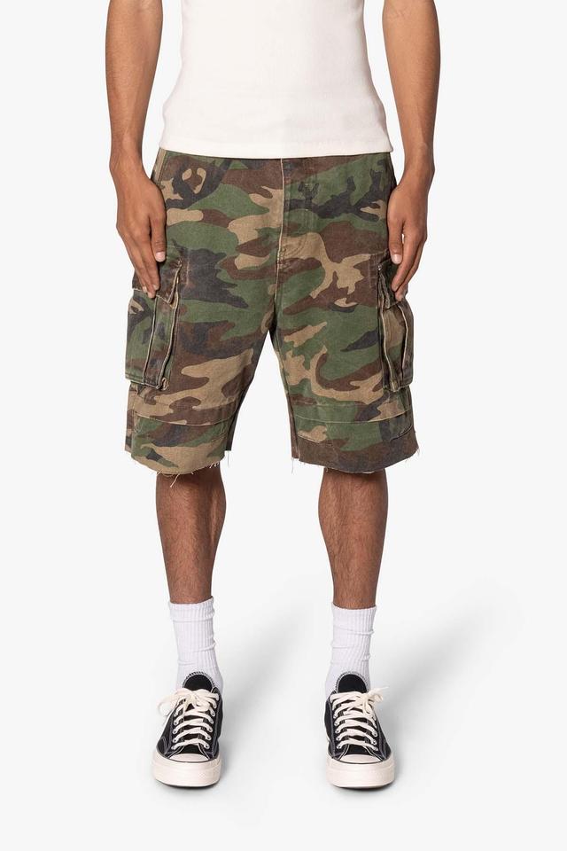 Ultra Baggy Cargo Shorts - Camo Product Image