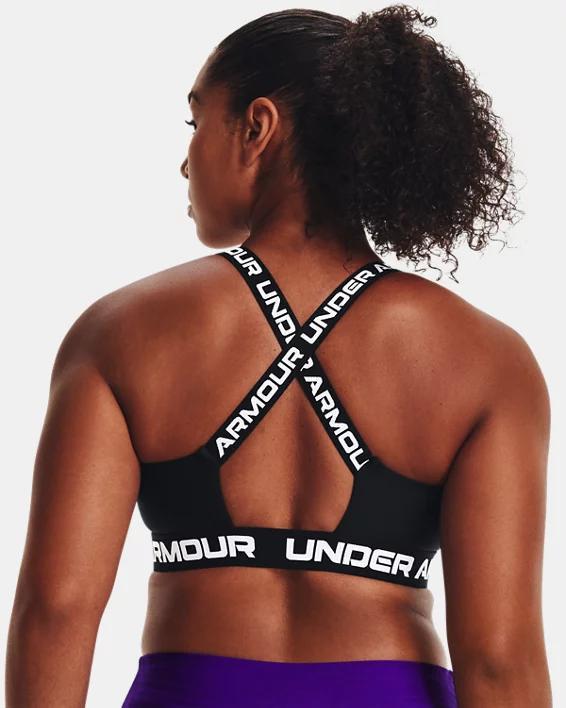 Women's UA Crossback Strappy Low Sports Bra Product Image