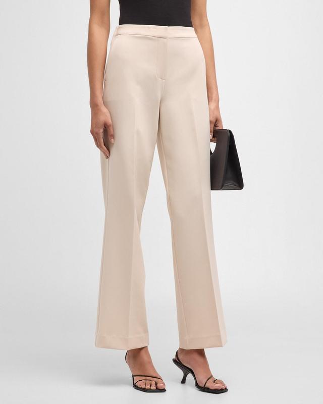 Karla Mid-Rise Straight-Leg Pants Product Image