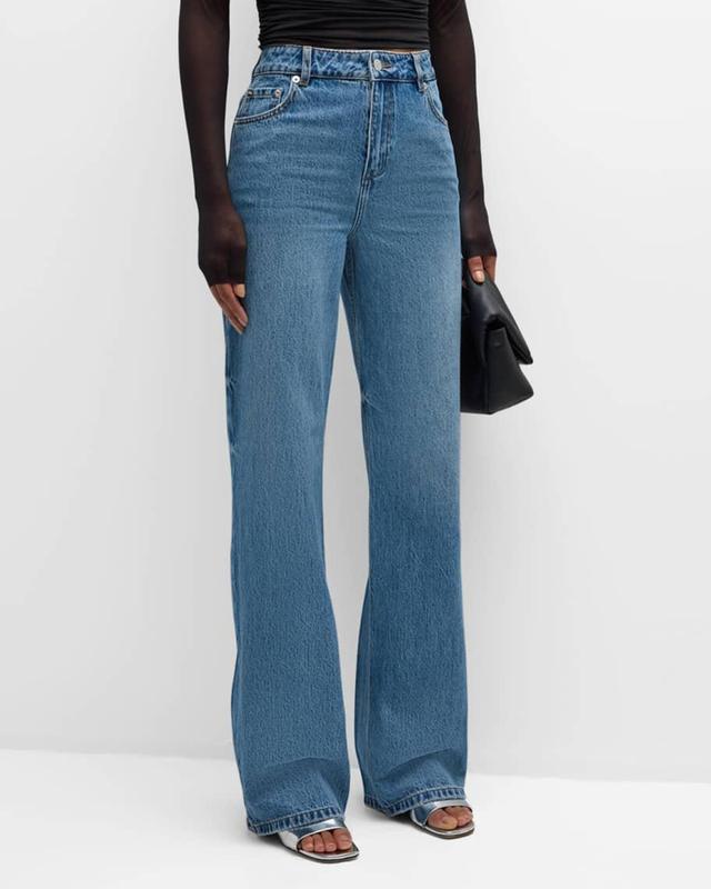 Arden High-Rise Bootcut Jeans Product Image