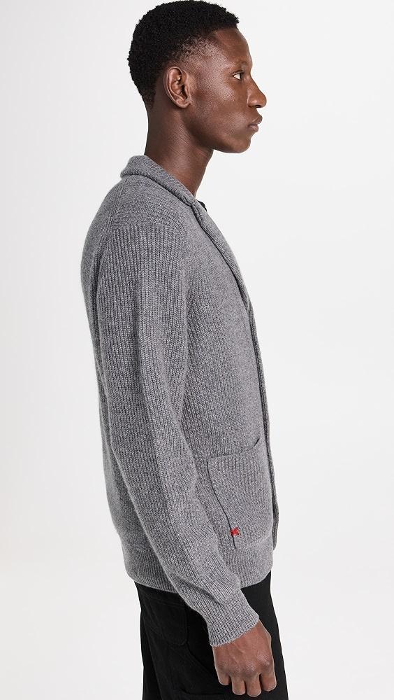 Alex Mill Ribbed Cardigan in Cashmere | Shopbop Product Image