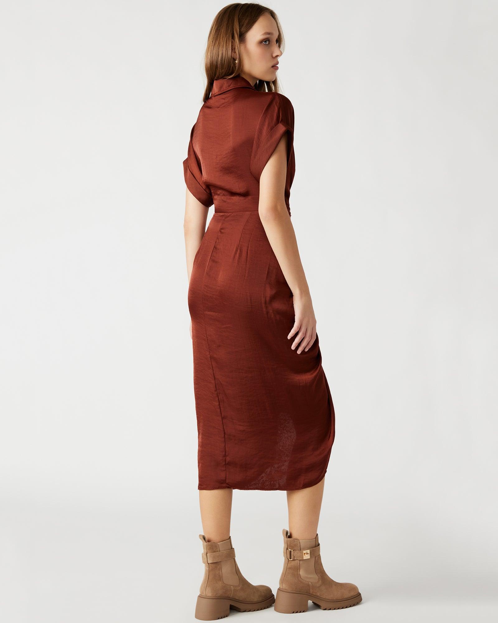 TORI DRESS BROWN Female Product Image