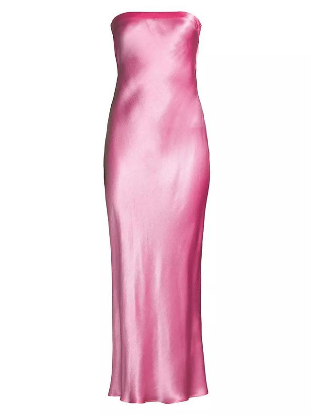 Moondance Satin Strapless Dress Product Image