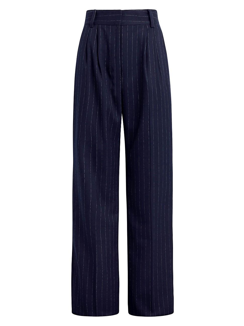 Womens The Favorite Pinstriped Wide-Leg Pants Product Image