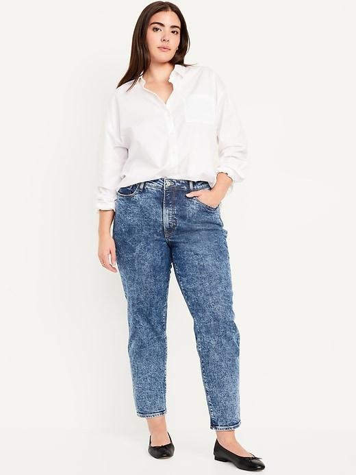 High-Waisted OG Straight Ankle Jeans Product Image