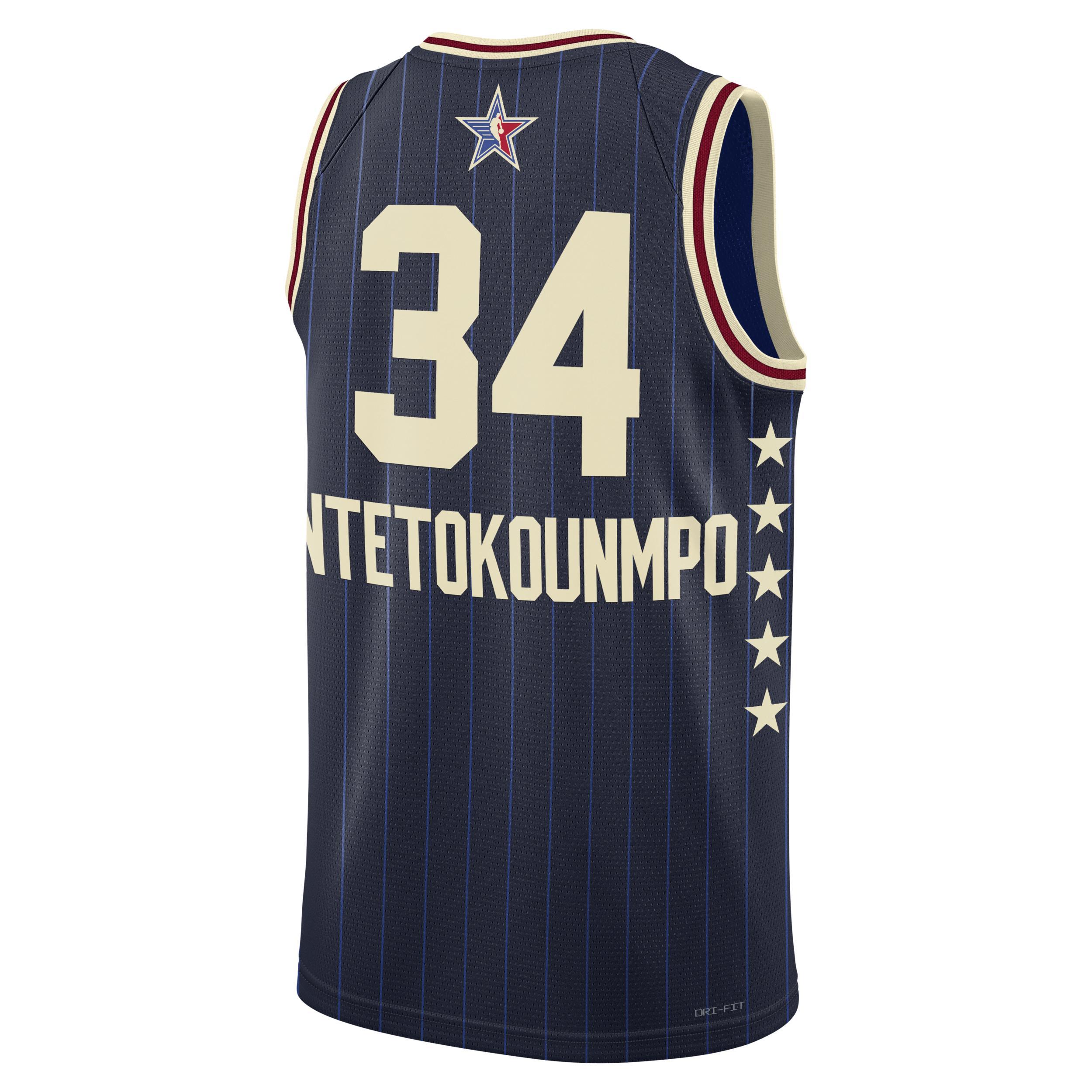 Men's Giannis Antetokounmpo 2024 NBA All-Star Weekend Essential Jordan Dri-FIT NBA Swingman Jersey Product Image