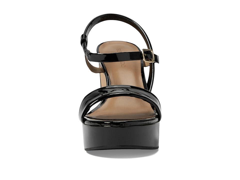 Womens Ventura Patent Leather Platform Sandals Product Image