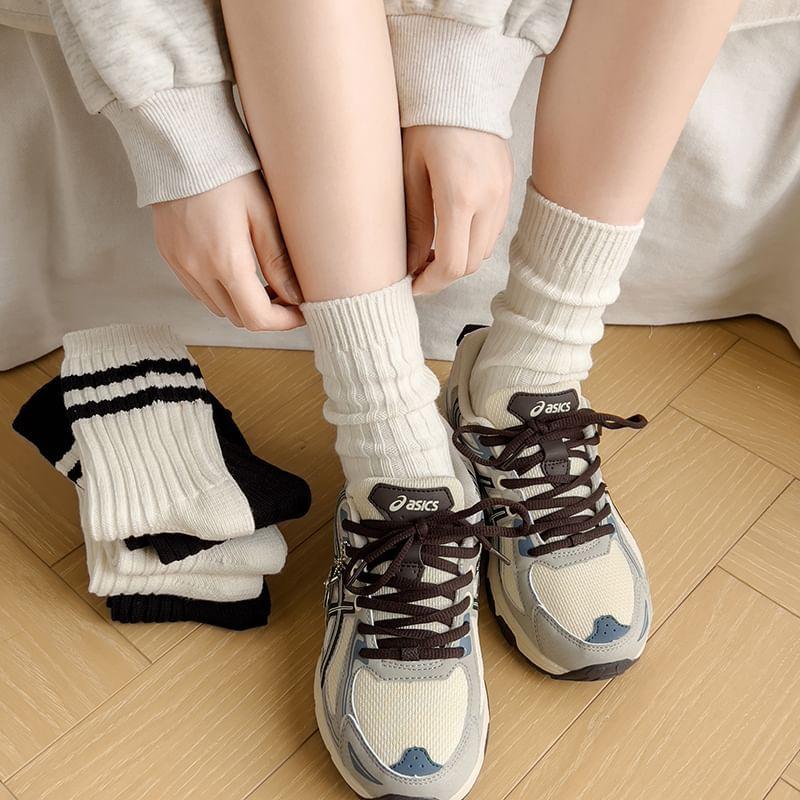 Ribbed Socks / Set Product Image