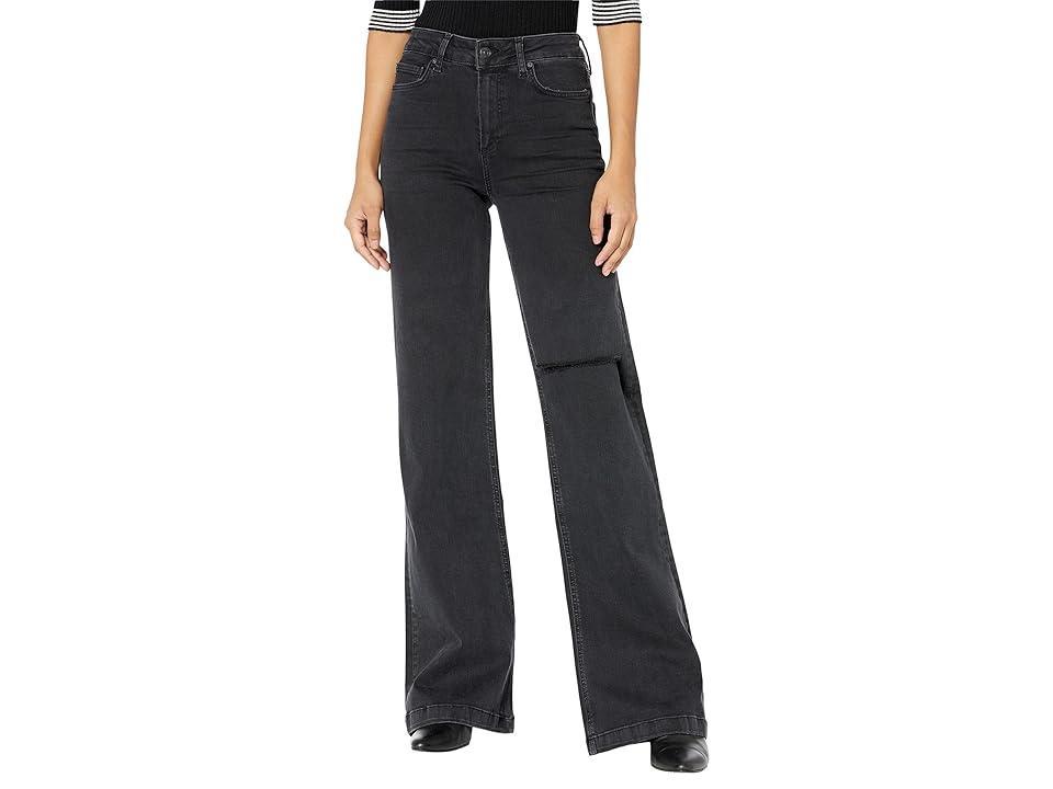 Paige Leenah in Blacktop Destructed (Blacktop Destructed) Women's Jeans Product Image