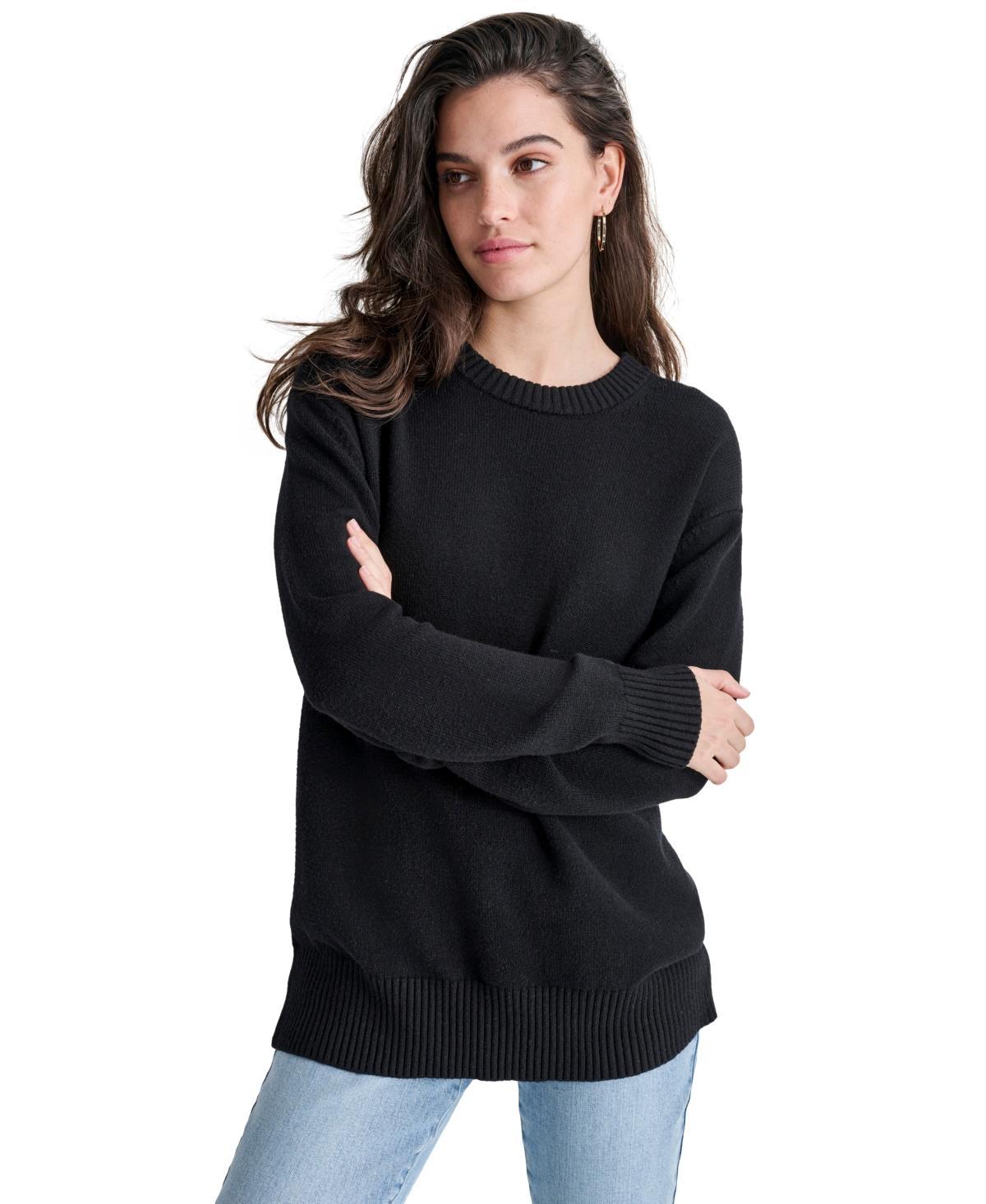 Dkny Jeans Womens Easy Crewneck Sweater Product Image