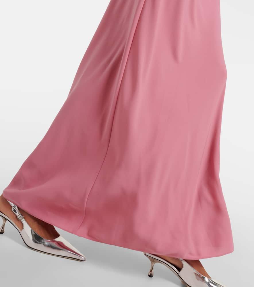 MAX MARA Halterneck Gown In Pink Product Image