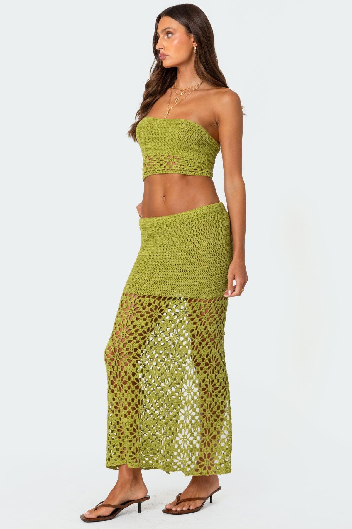 Ida Crochet Tube Top Product Image