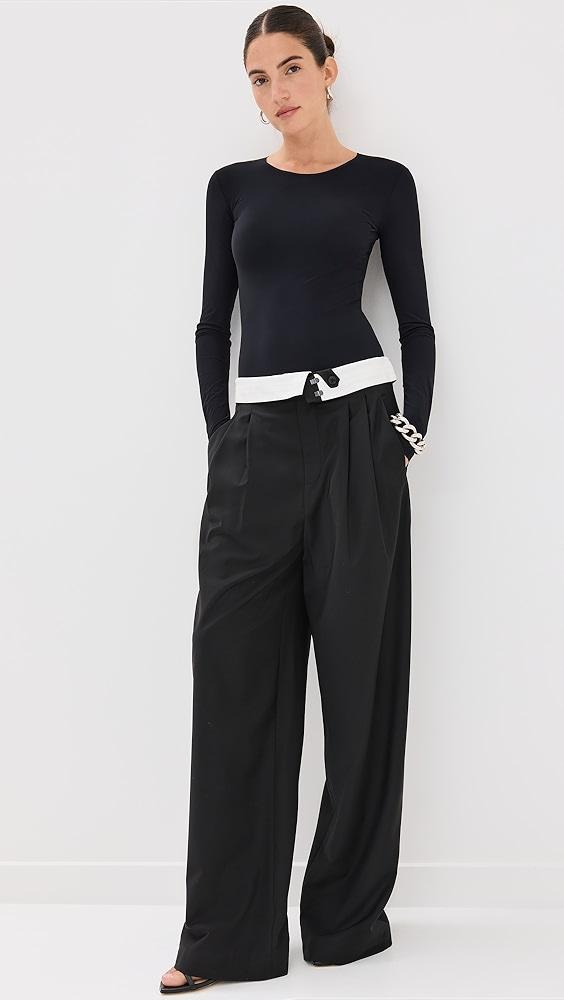 MM6 Maison Margiela Lycra Jersey Bodysuit | Shopbop Product Image