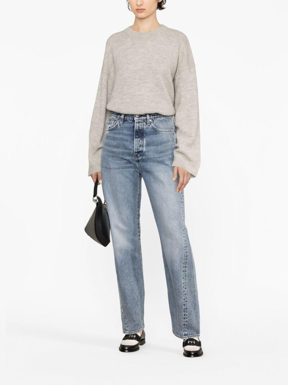 Straight-leg Jeans In Blue Product Image