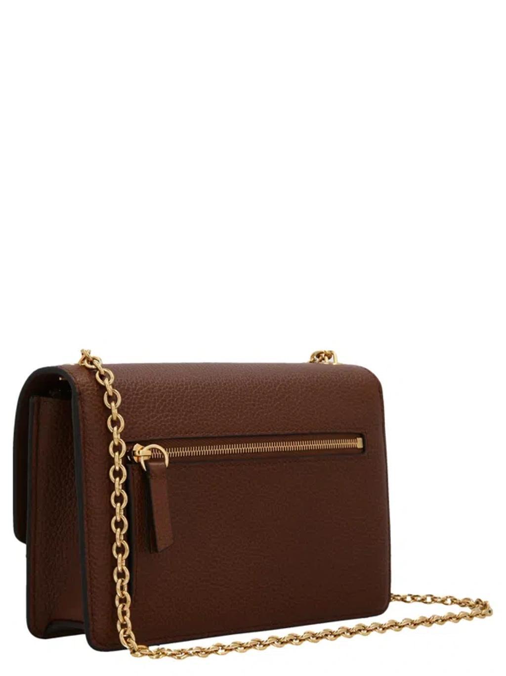 MULBERRY 'darley' Leather Chain Strap Shoulder Bag Product Image