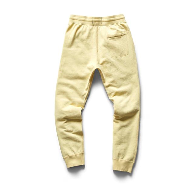 Reigning Champ Lightweight Terry Slim Sweatpant in Citron Male Product Image