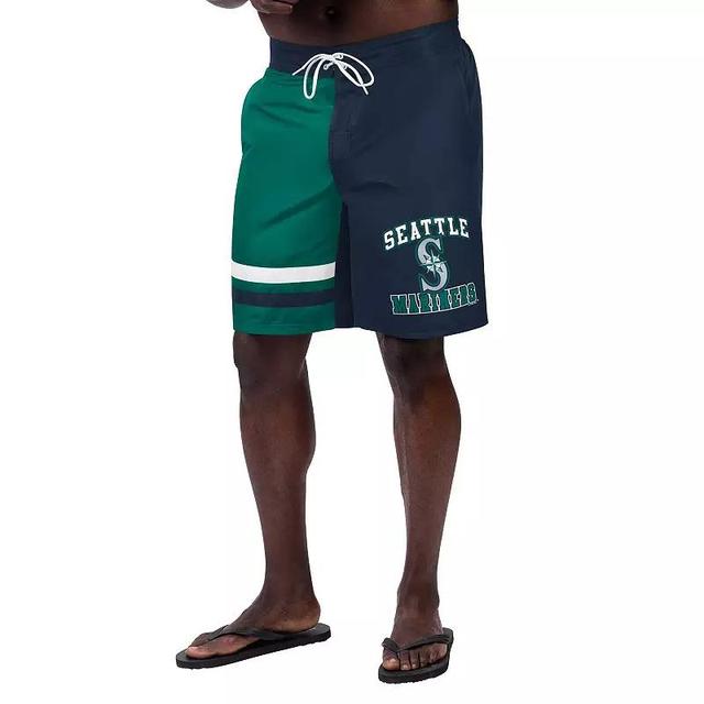 Mens G-III Sports by Carl Banks Seattle Mariners Anchor Swim Trunks Blue Product Image