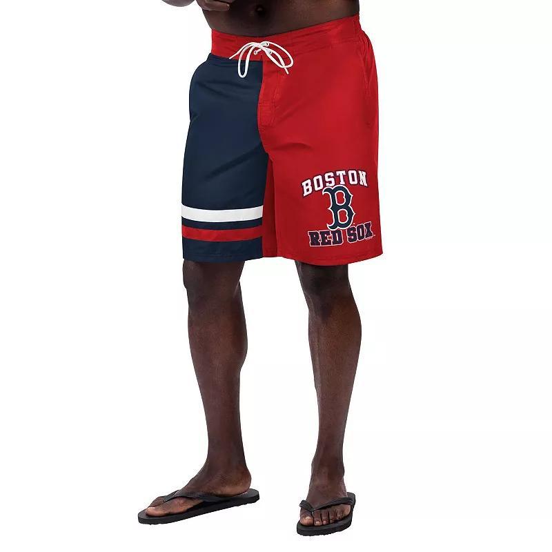 Mens G-III Sports by Carl Banks Boston Sox Anchor Swim Trunks Product Image