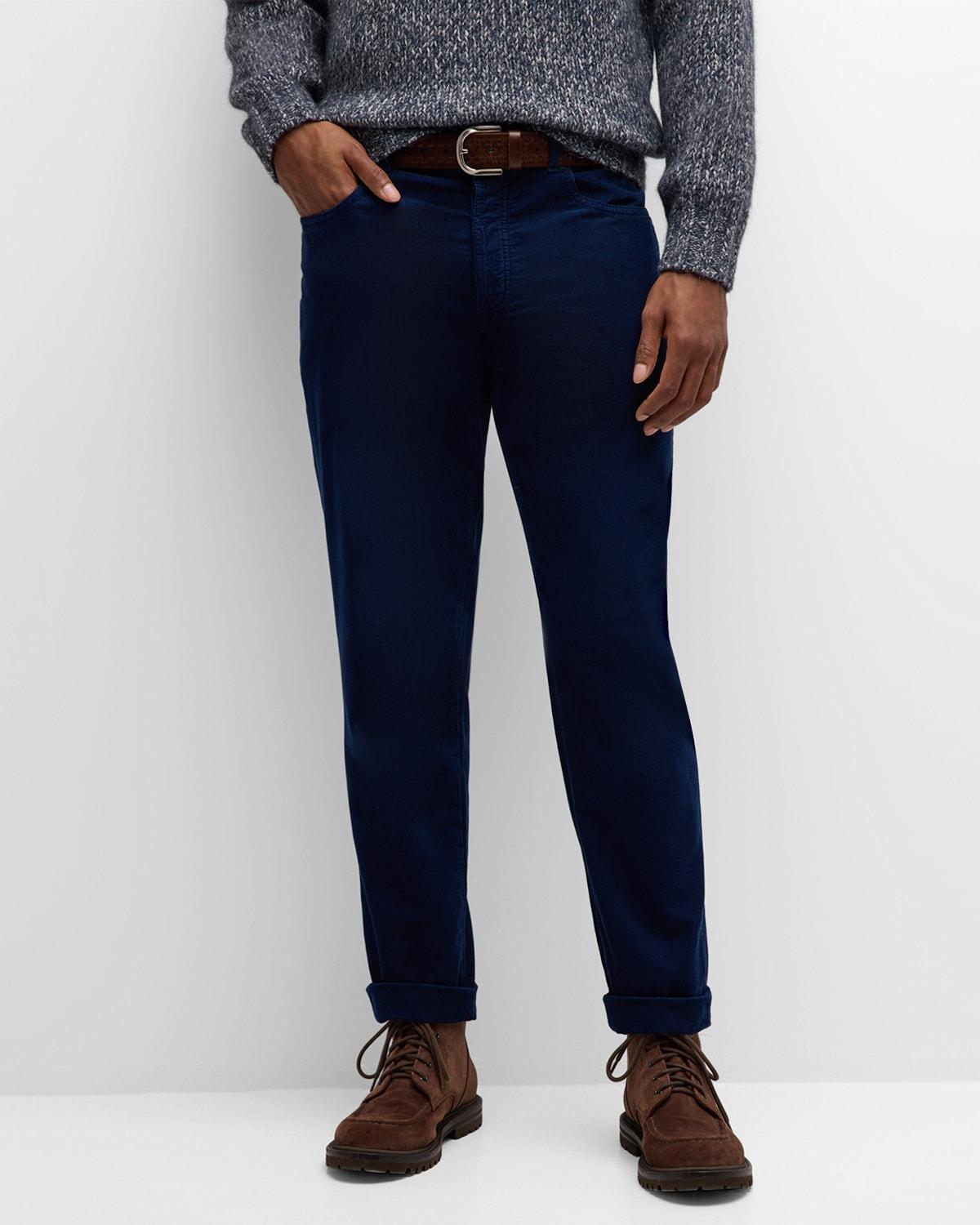 Men's Corduroy 5-Pocket Pants Product Image