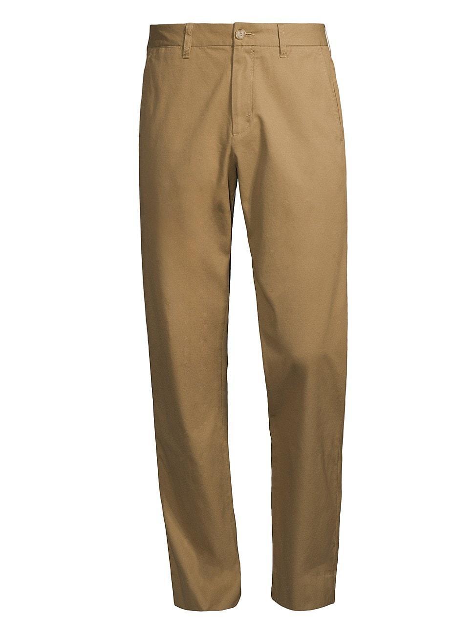 Mens Cotton Relaxed-Fit Chino Pants Product Image