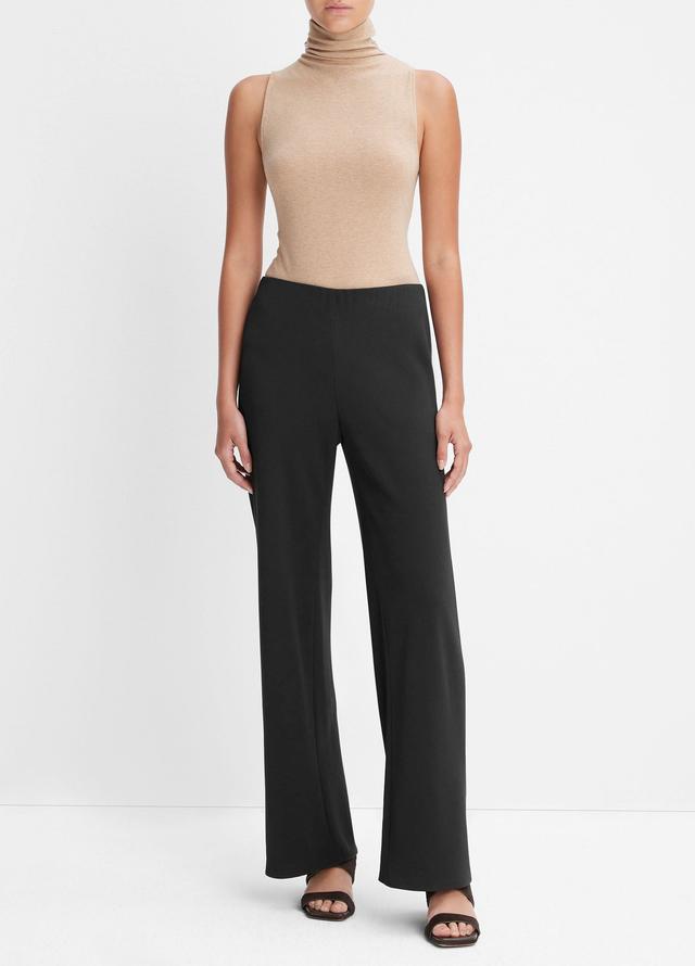 High-Waist Crepe Bias Pant Product Image