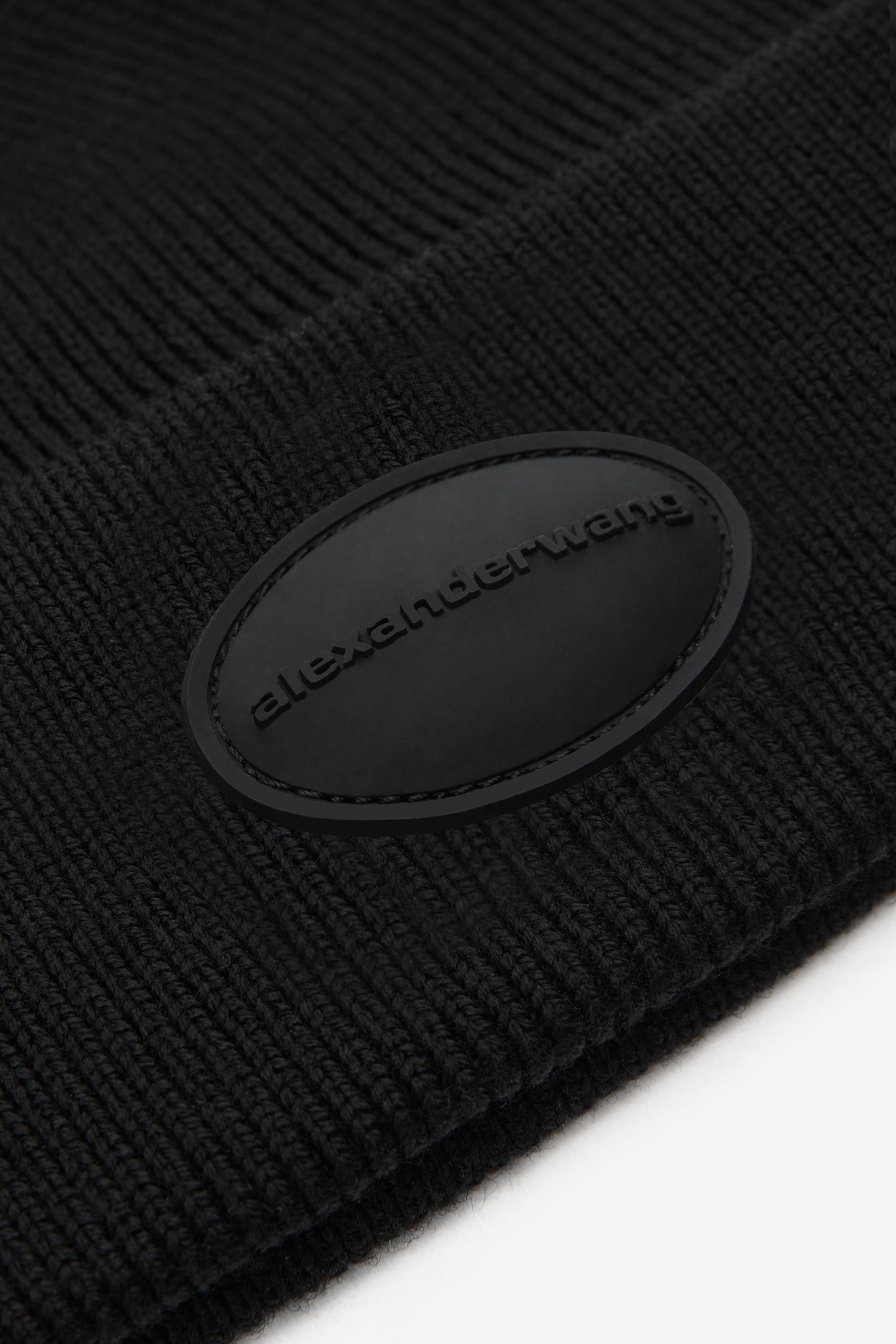 Dome Logo Beanie In Ribbed Wool Stretch Product Image