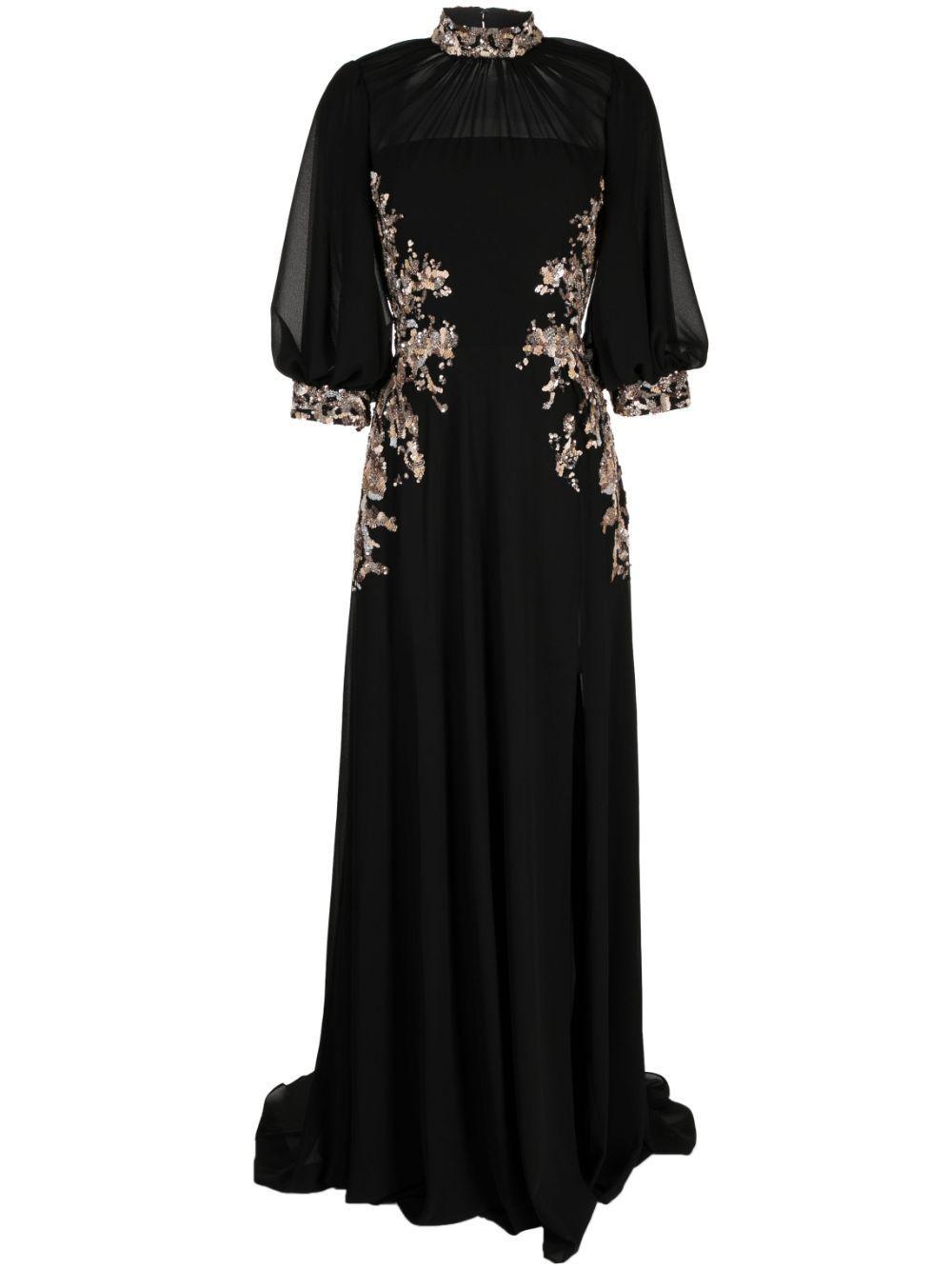 sequin-embellishment long dress  product image