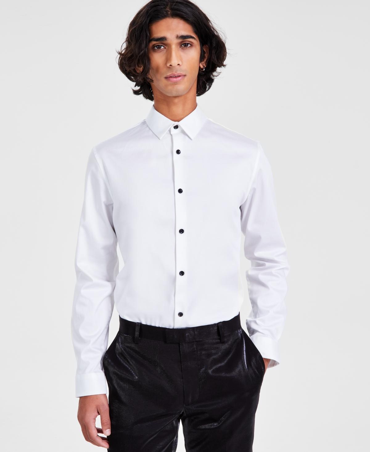 I.n.c. International Concepts Mens Slim Fit Dress Shirt, Created for Macys Product Image