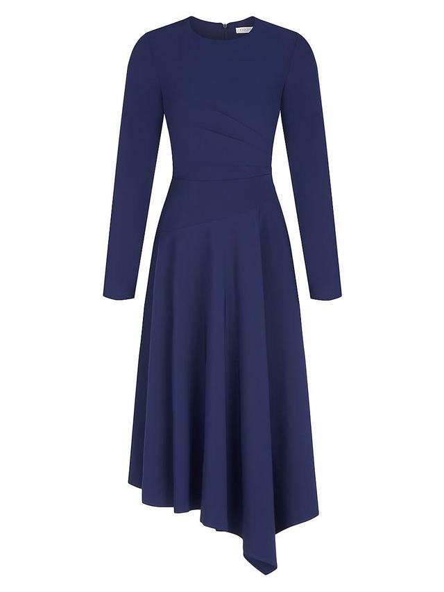 Kay Unger Ula Long Sleeve Midi Dress Product Image