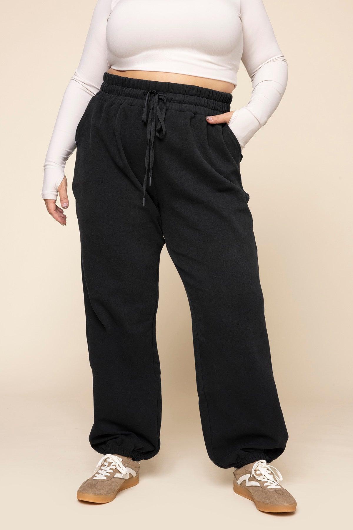 Ooey Gooey Sweatpant - Black Product Image