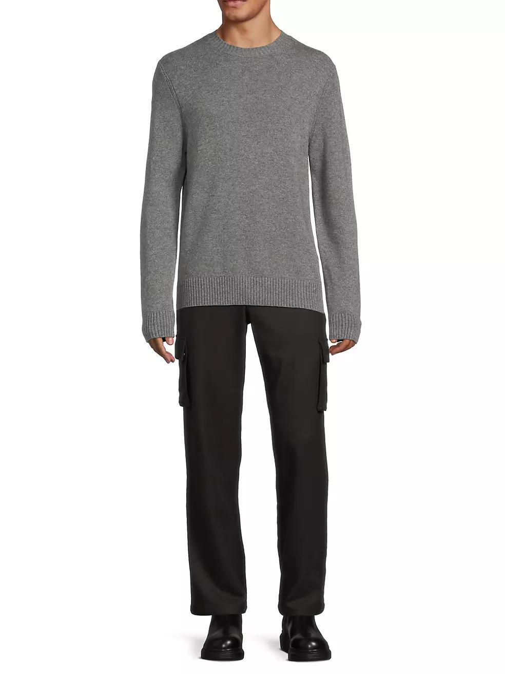 Wool-Cashmere Crewneck Sweater Product Image