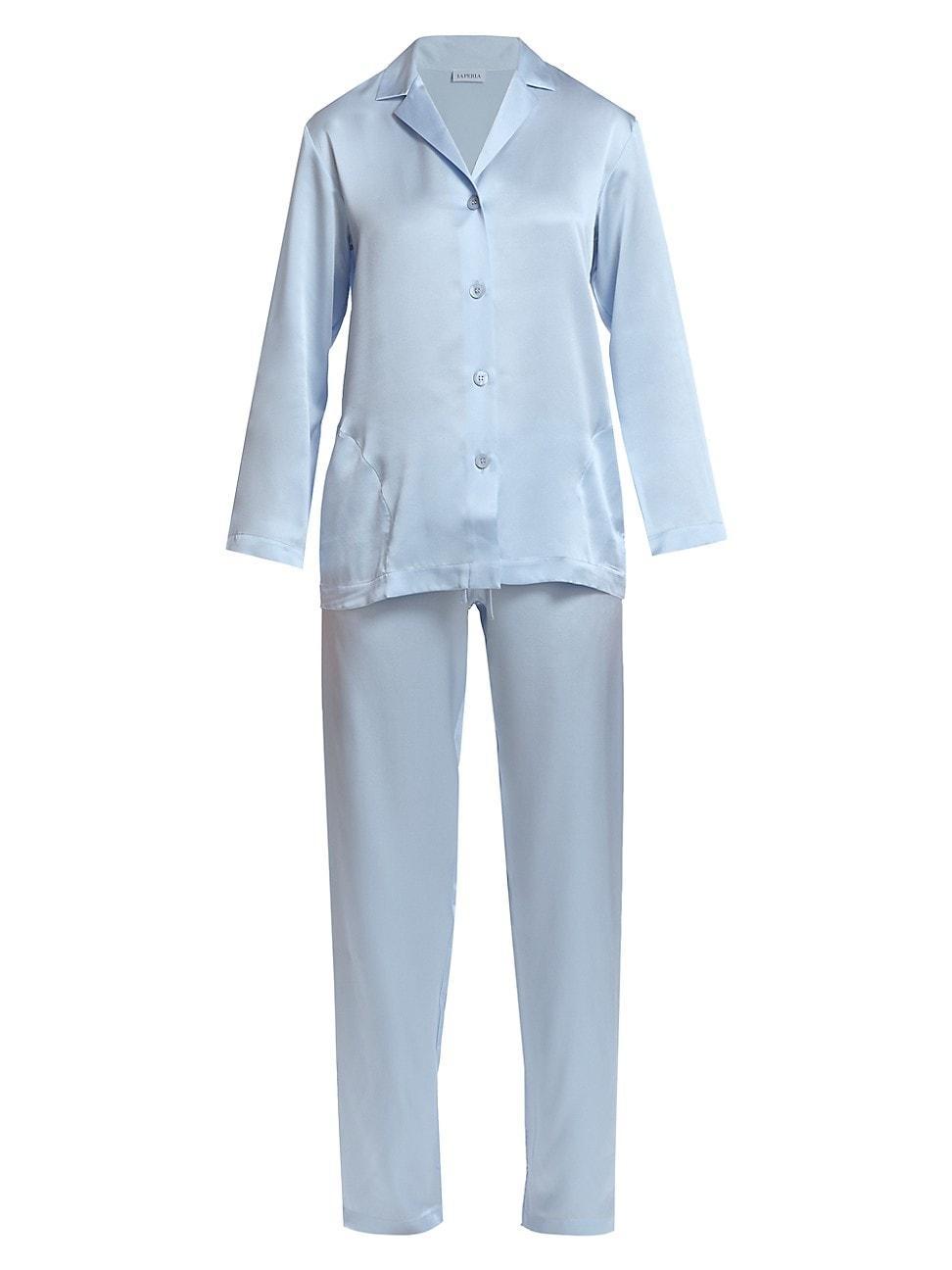 Womens Silk Pajamas Product Image