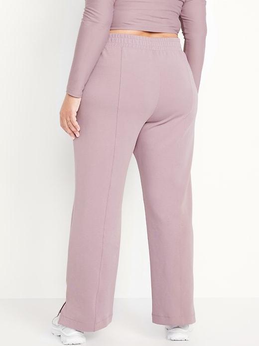 High-Waisted Dynamic Fleece Trouser Pants Product Image