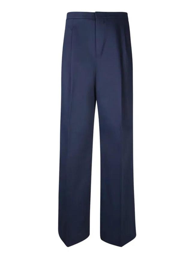 AMI ALEXANDRE MATTIUSSI Ami Paris Trousers In Blue Product Image