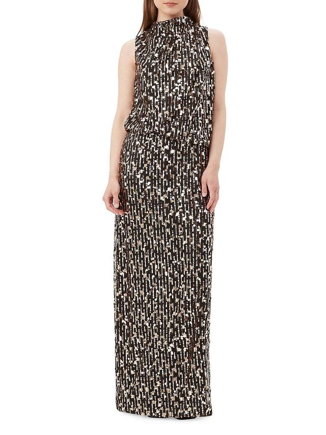 Womens Lenaya Sequined Maxi Dress Product Image