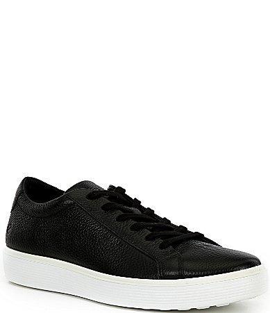 ECCO Mens Soft Pebble Leather 60 Sneakers Product Image