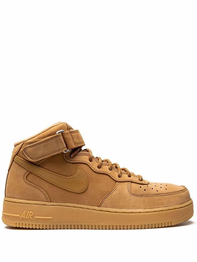 Air Force 1 Mid '07 "flax" Sneakers In Brown Product Image