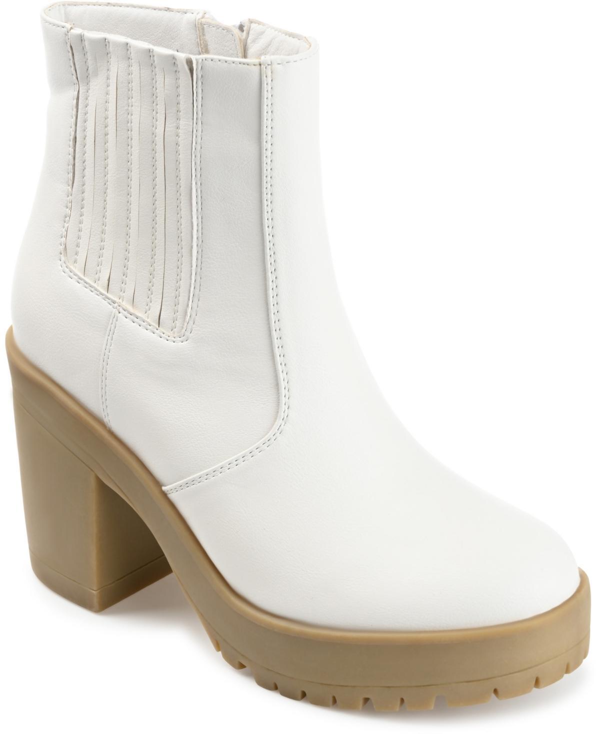 Journee Collection Womens Riplee Platform Ankle Boots Product Image