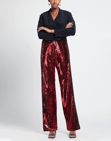 BALMAIN Pants In Red Product Image