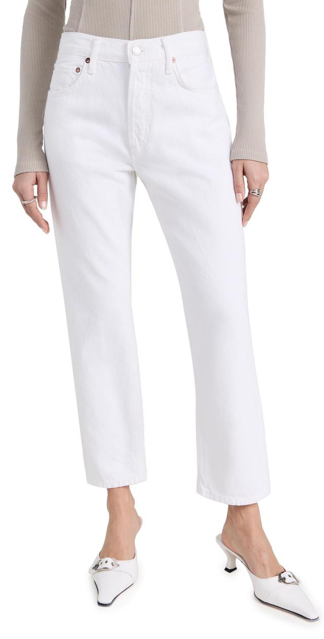 AGOLDE Parker Crop Straight Leg Organic Cotton Jeans Product Image