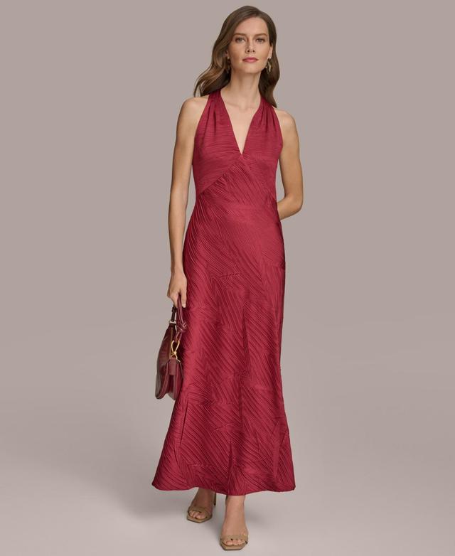 Women's V-Neck Sleeveless Gown Product Image