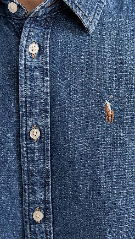 Polo Ralph Lauren Denim Long Sleeve Button Down | Shopbop Product Image