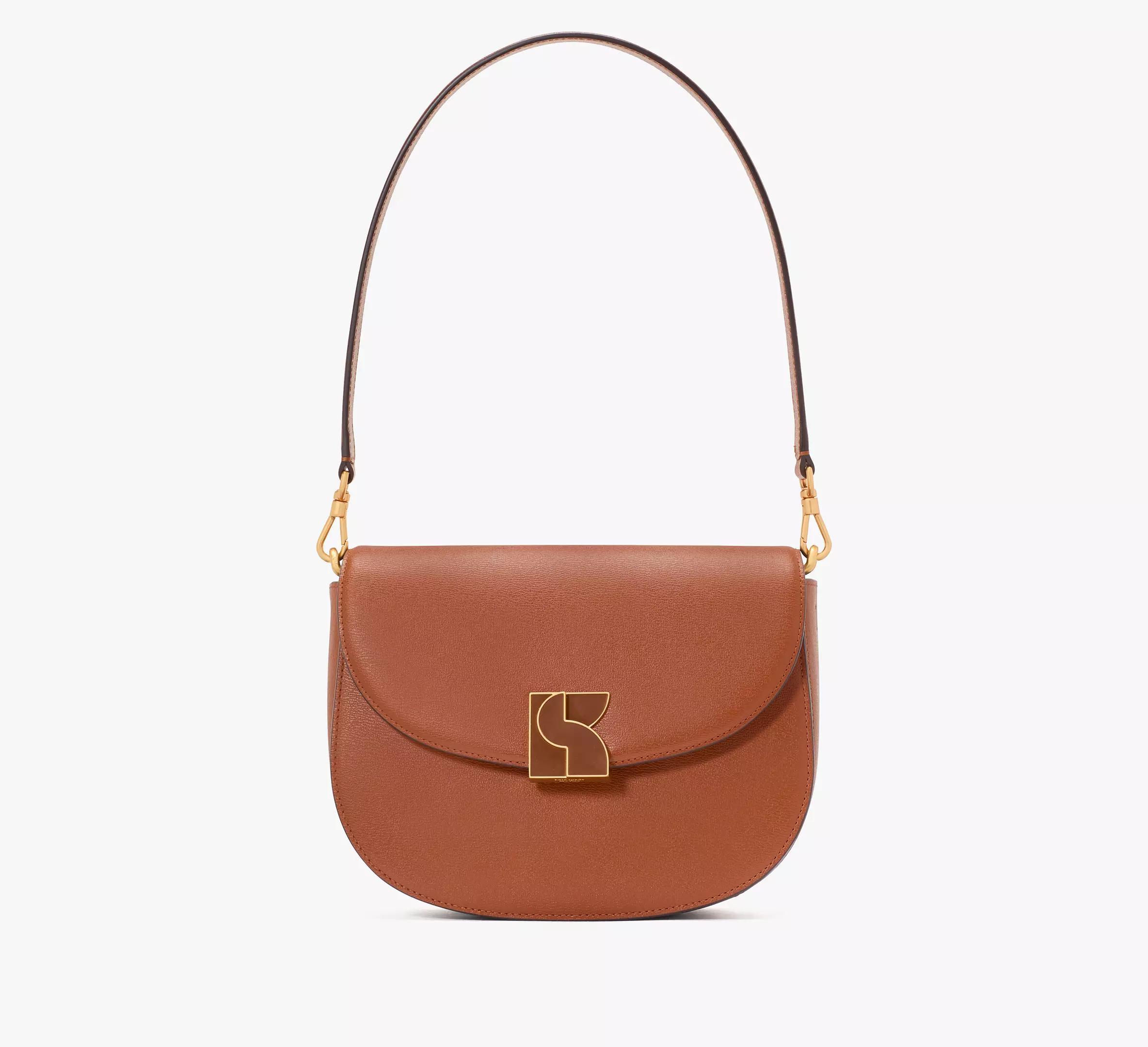 Dakota Colorblocked Medium Saddle Bag Product Image