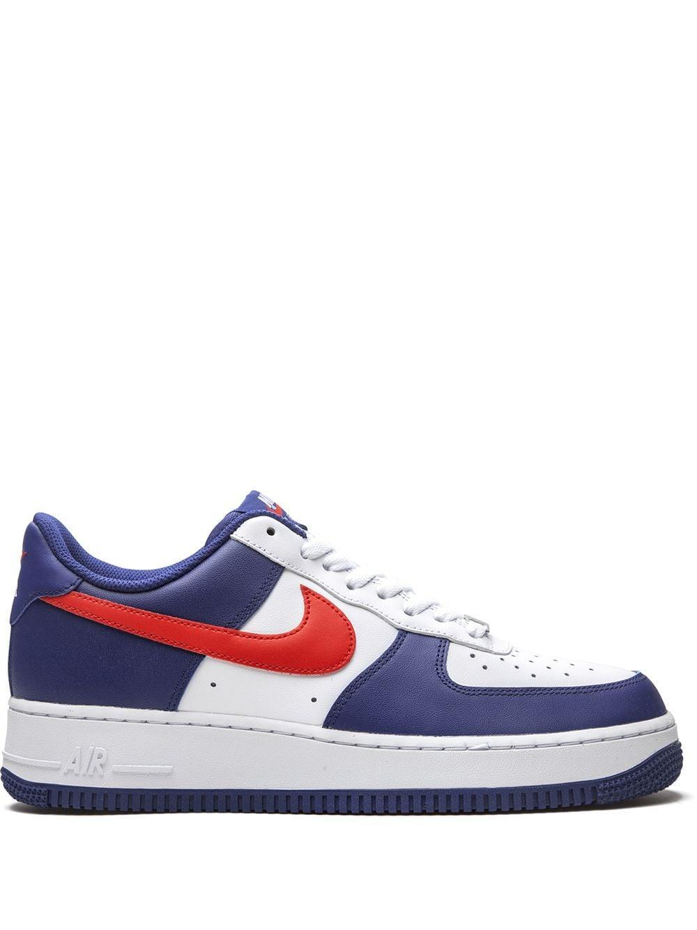 NIKE Air Force 1 '07 Mens Faux Leather Lifestyle Casual And Fashion Sneakers In Multi Product Image