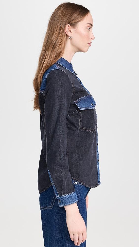 Veronica Beard Jean Noah Colorblock Shirt | Shopbop Product Image