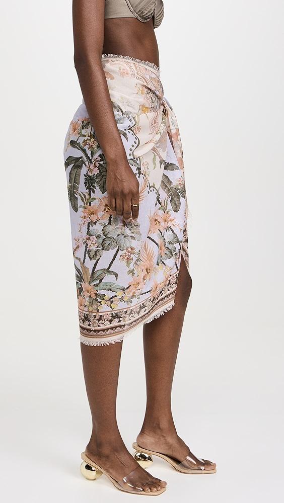 Zimmermann Printed Cotton Pareo | Shopbop Product Image